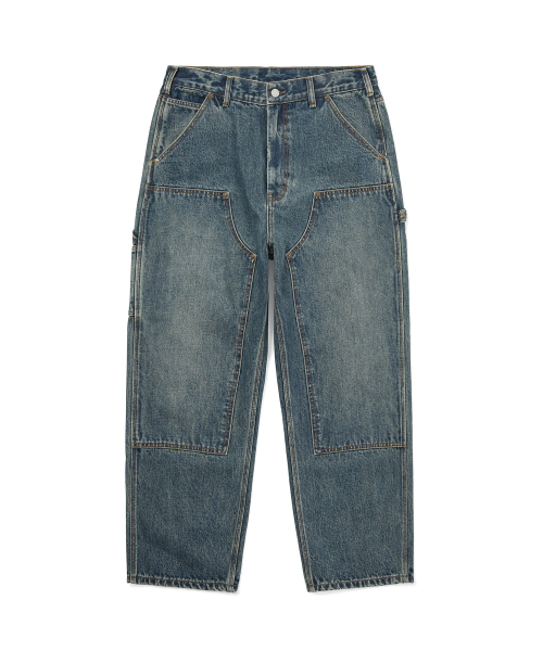 Denim Double Knee Pant Mud