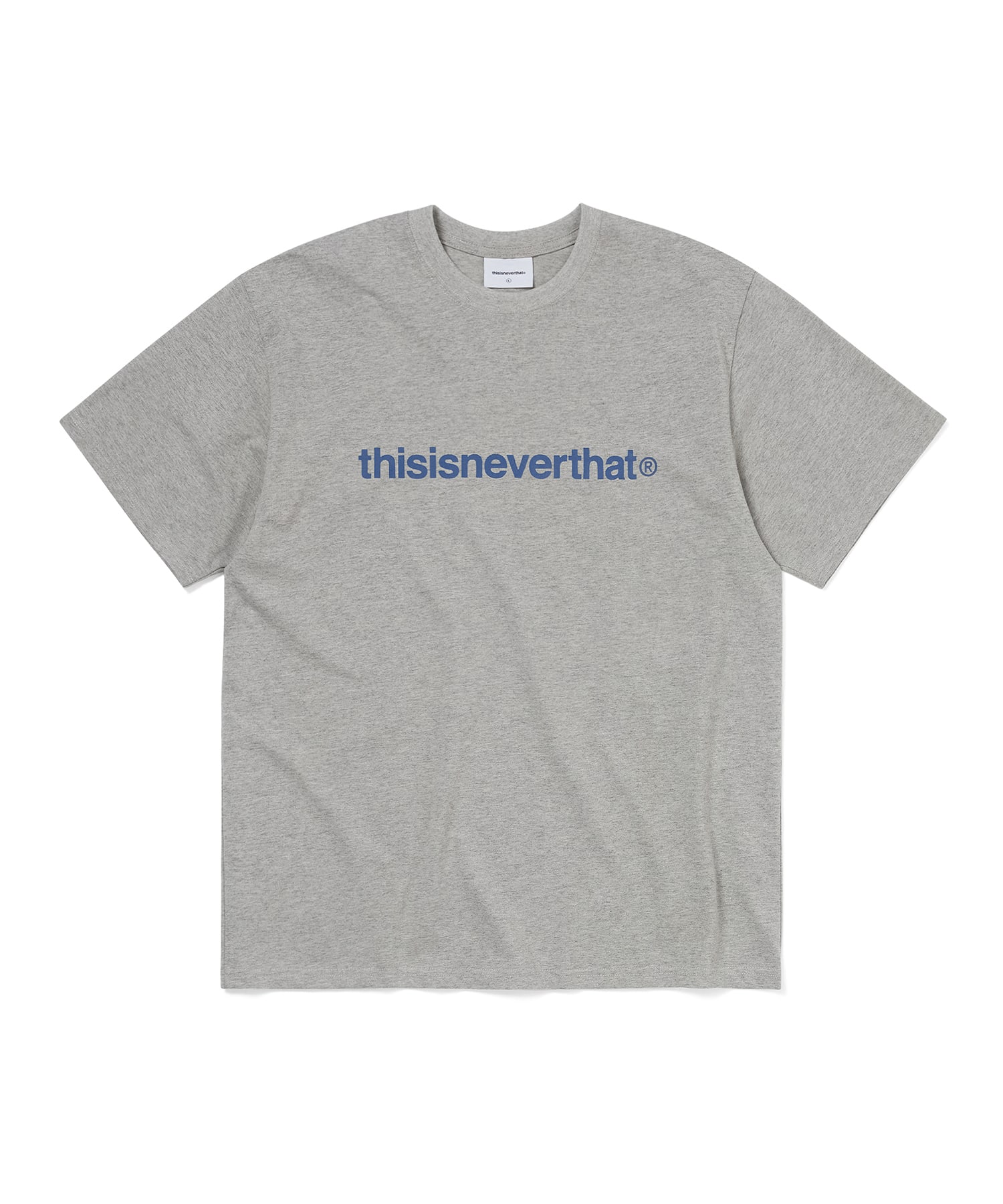 T-Logo Tee Dark Heather Grey