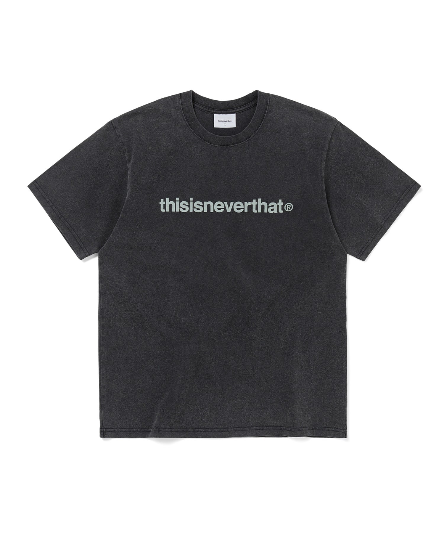 T-Logo Tee Washed Black