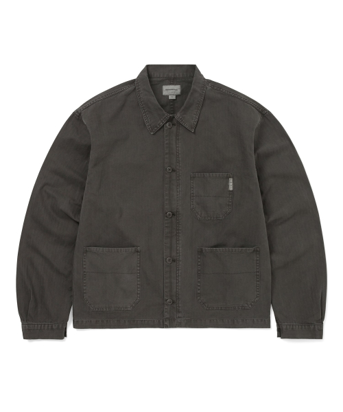 HBT Washed Jacket Charcoal