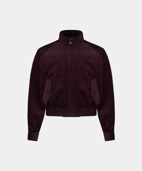 HARRINGTON ENGLISH COUDUROY BLOUSON - WINE