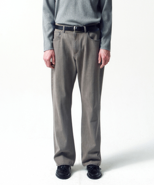 Джинсы полуклеш ASH BEIGE