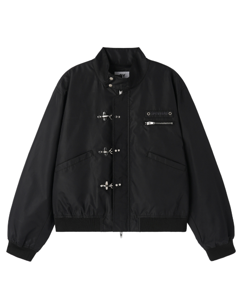 LOCK IN JACKET - BLACK