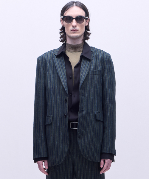 Классический блейзер regular fit (Green)