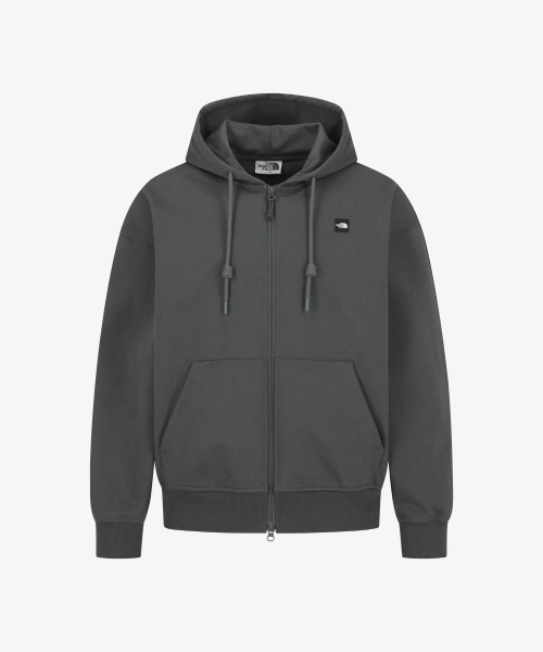 NJ5JS01L 화이트라벨 WL 후드 집업 CHARCOAL GREY