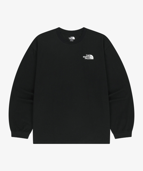 NT7TS02J White Label классический лонгслив BLACK
