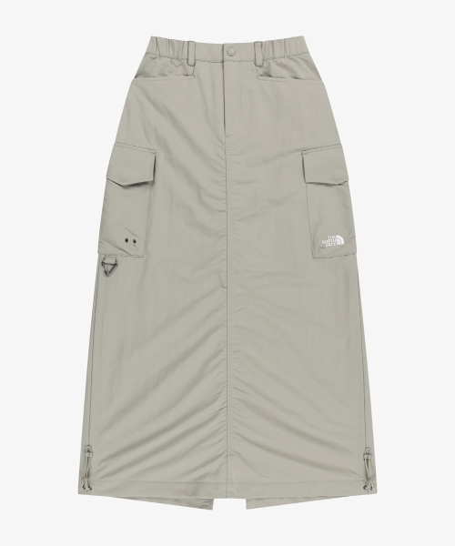 NK6NS32K 화이트라벨 여성 셀마 스커트 SAND SHELL