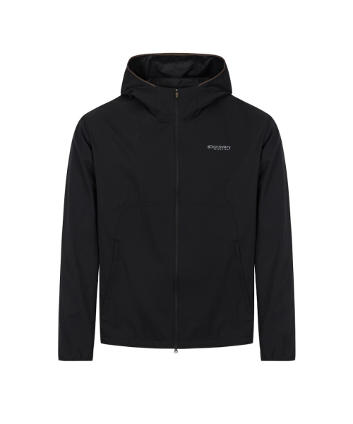 Мужская ветровка для бега Pertex (BLACK)