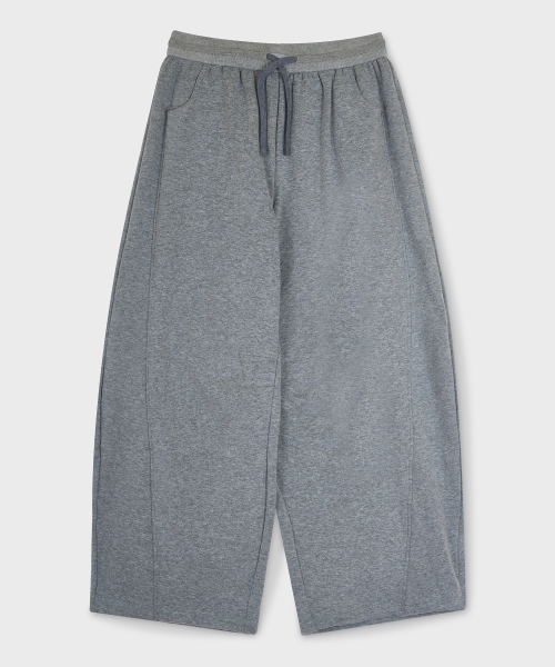 Pin Tuck Extra Wide Pants(F) / WHTMG1291F
