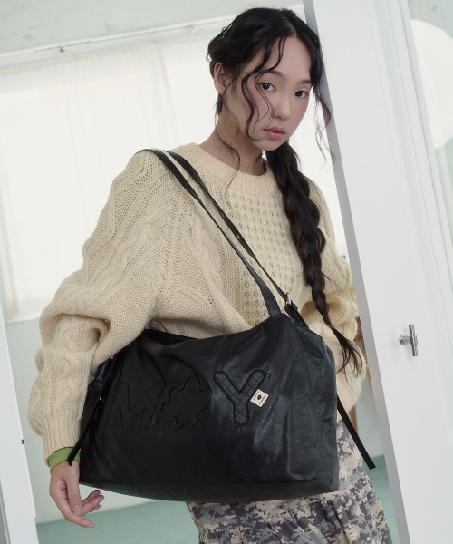 RUPI Coated Nylon Shopper Bag_30733SH