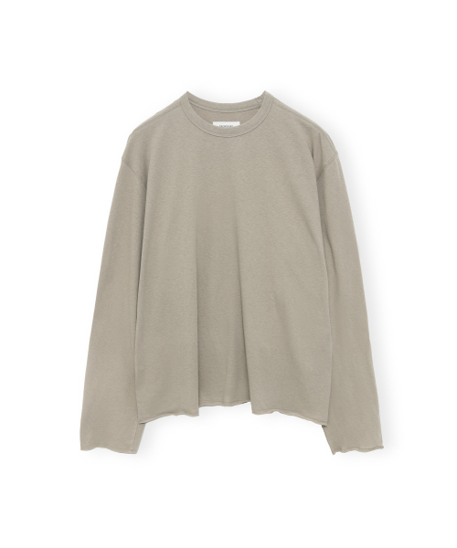 Cut Off Long Sleeve, Beige