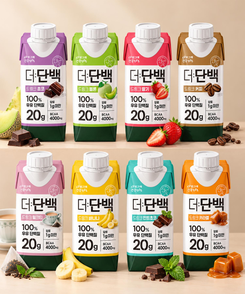 빙그레 [36팩] 더단백 드링크 8종 택2 골라담기