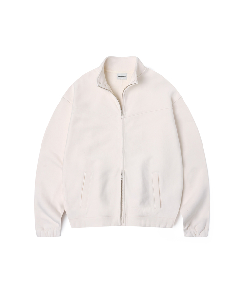 Свитшот на молнии V910 Square_Off-White