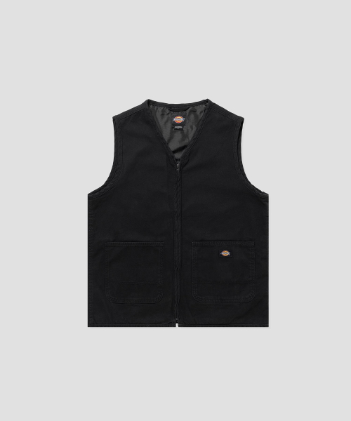 Canvas летний жилет Black
