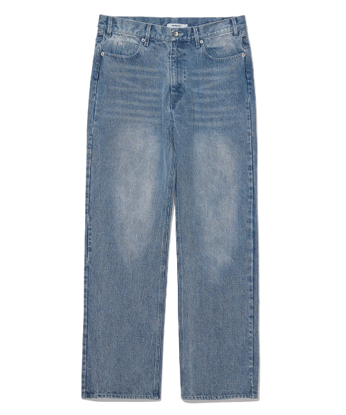 Прямые джинсы 14oz Blue