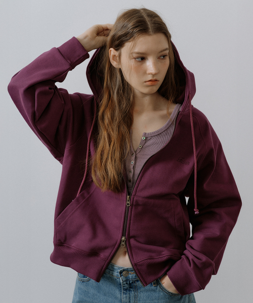 Friver Базовая 2way Худи zip up [FRSP05LT03]_Purple