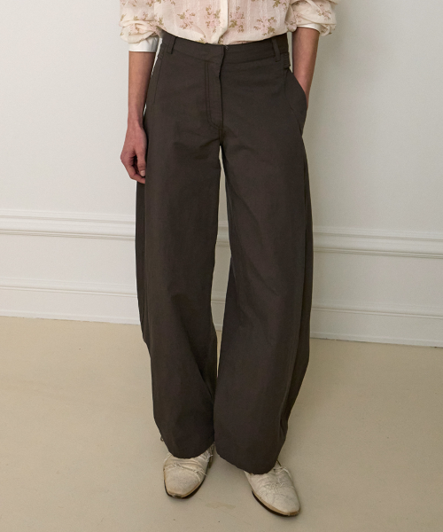 Брюки-бочонки Lou Work Smokey Olive