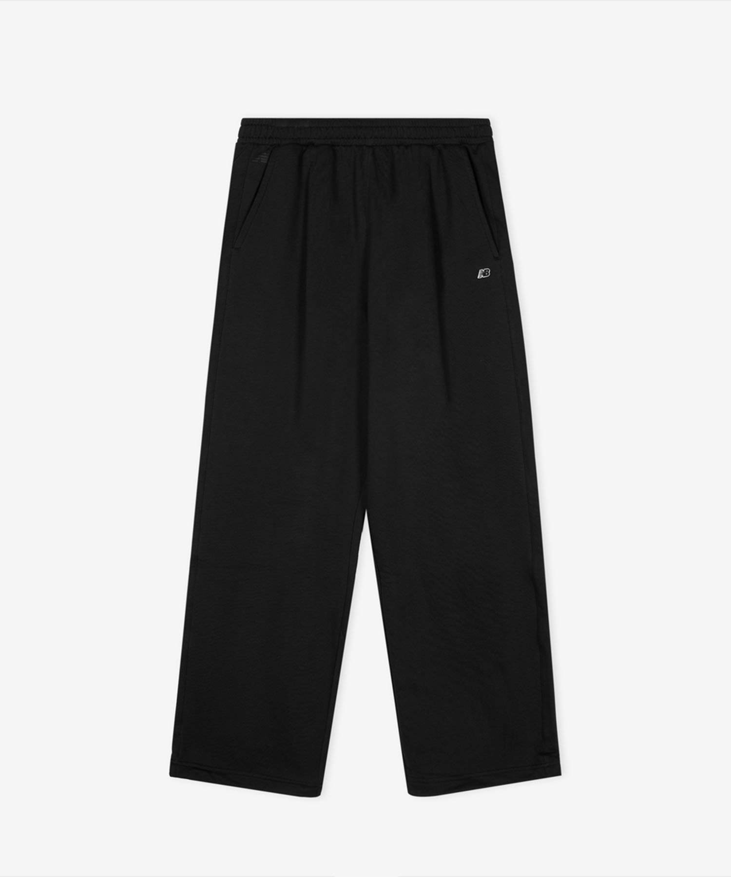 NBMLG21433 / Легкие широкие брюки UNI Essential Summer (BLACK)