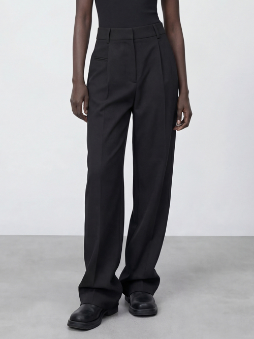 Soft Flow Slacks _Black