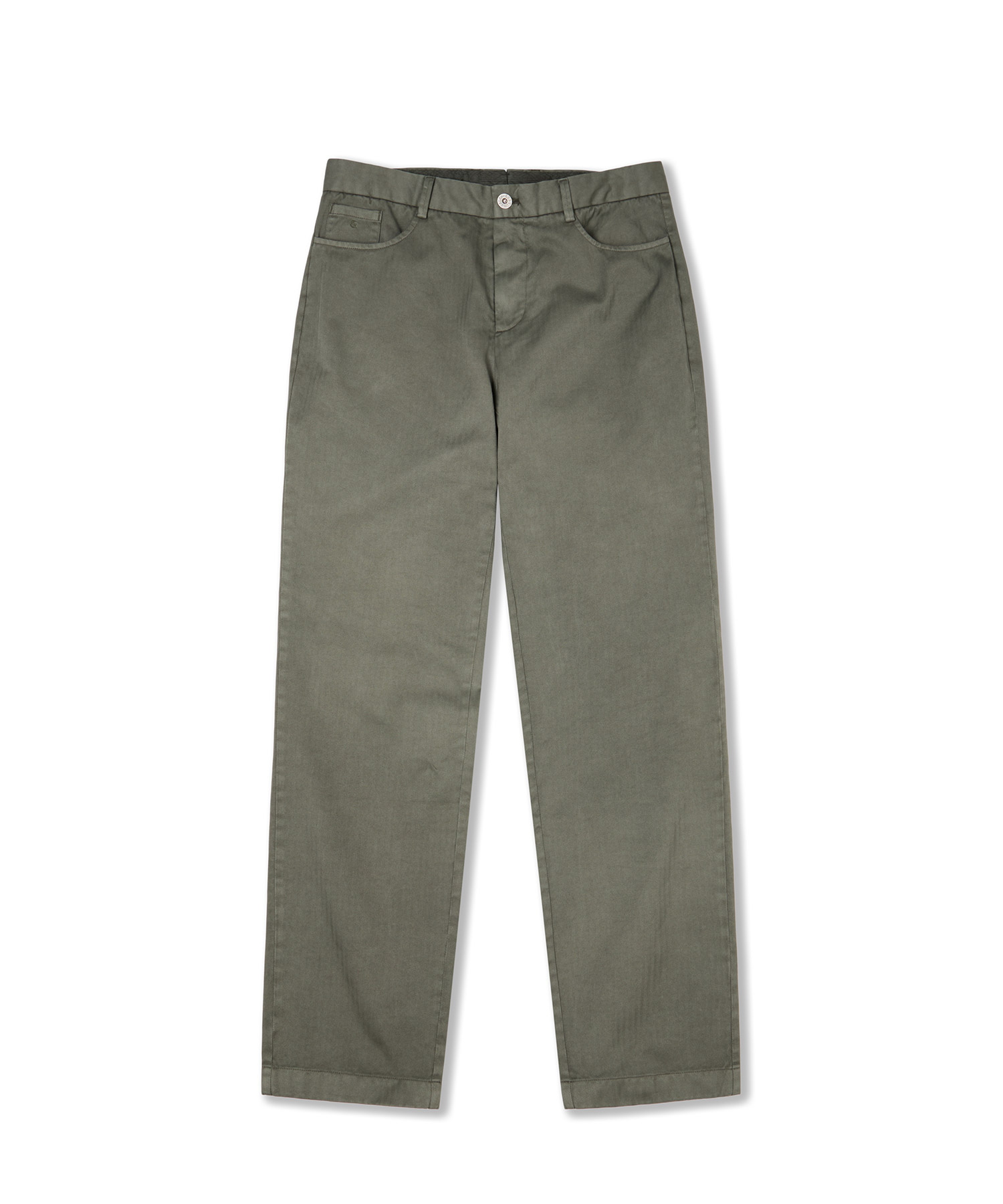 Чиносы HBT 265 Garment Dyeing OLIVE GREY