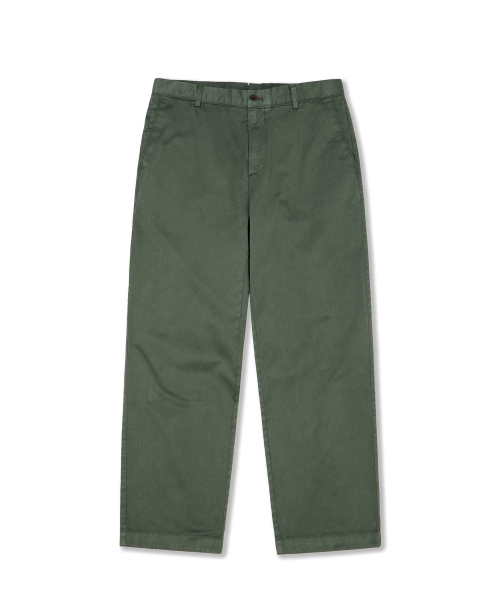 Чиносы Garment Dyeing 302ST HBT OLIVE