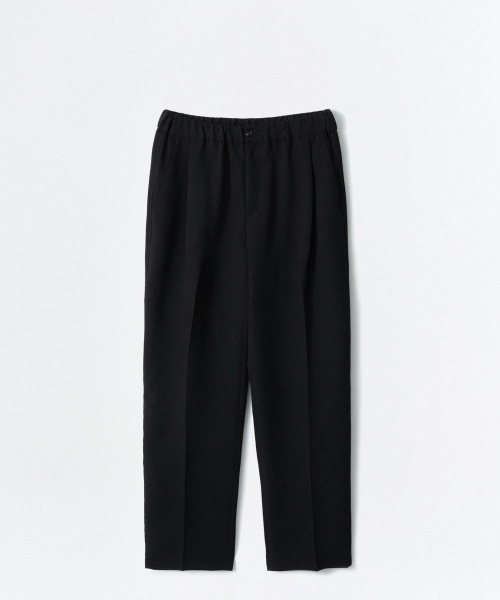 Базовая Широкие Banding Pants_Black