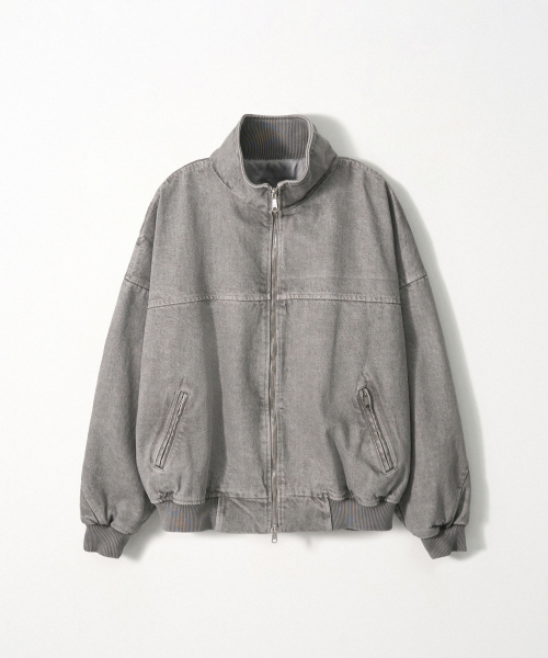 Pigment Flight Jacket_Light Серые