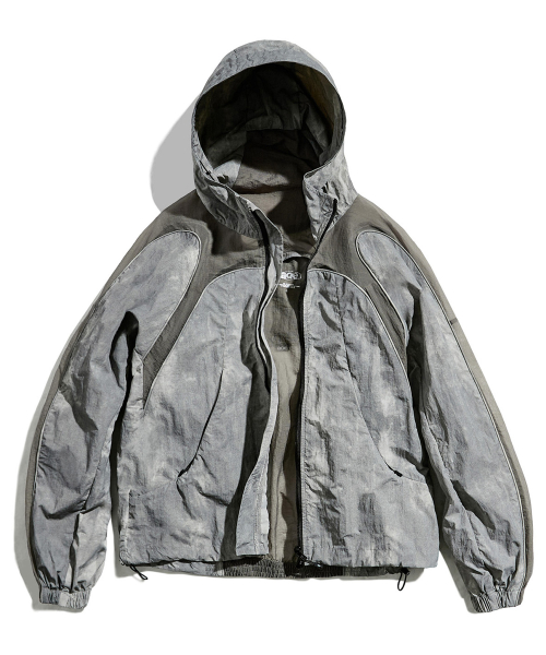 Ветровка AQE breath curve grey FJK131
