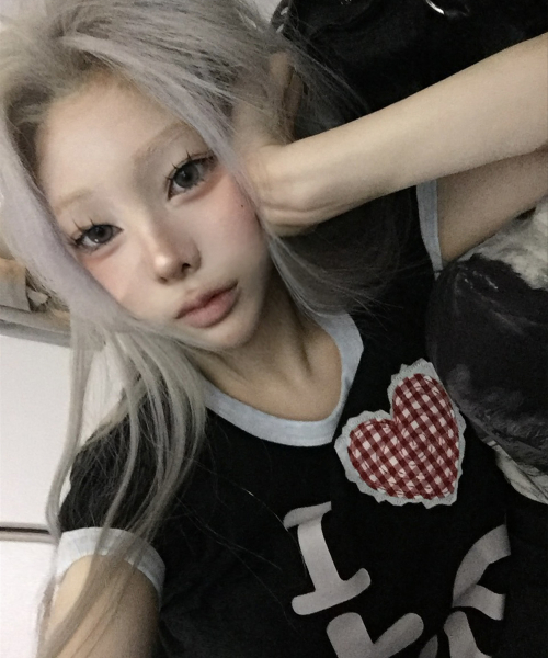 Футболка Heart Ringer (Black)