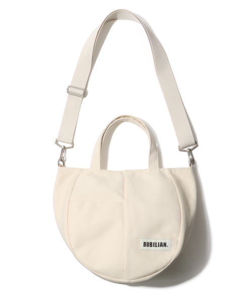Circular Cross bag_Ivory