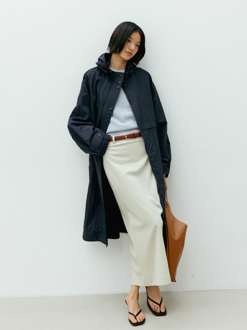 Light Windbreaker Coat(Navy)