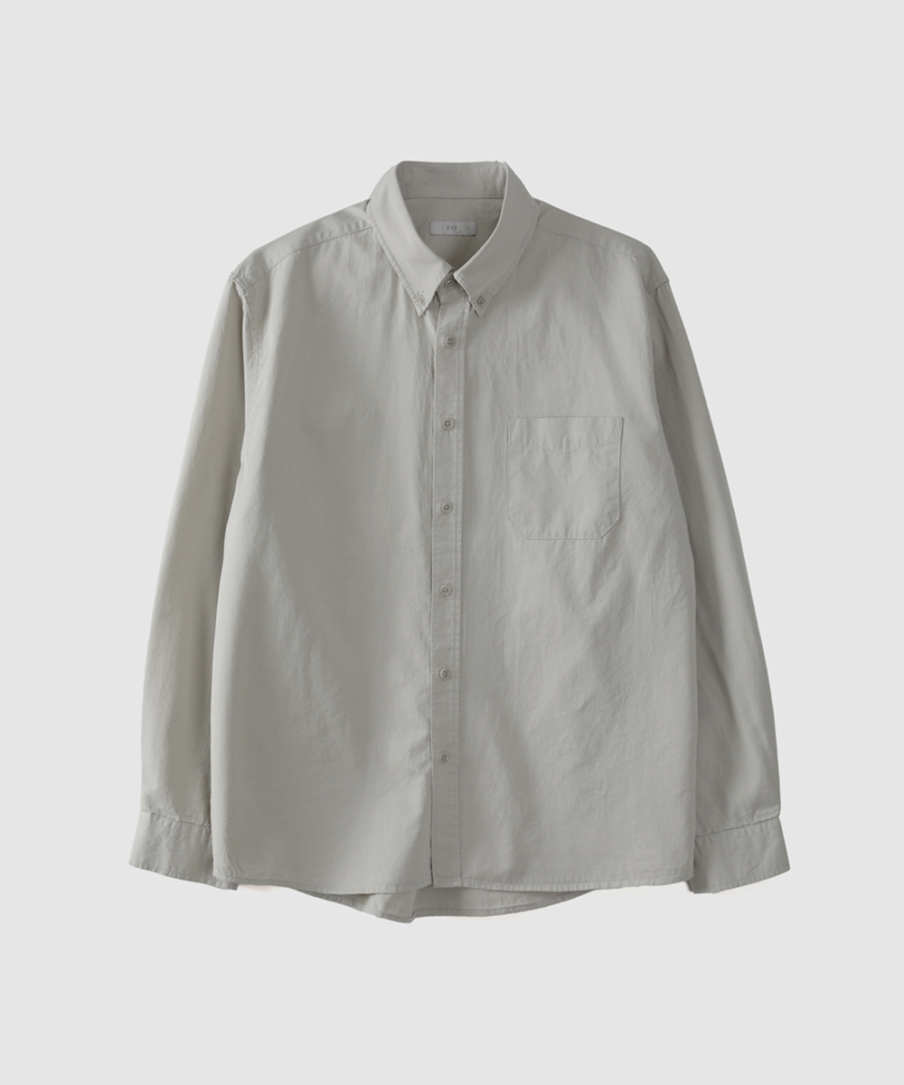 Washed Button-Down Shirt – Light