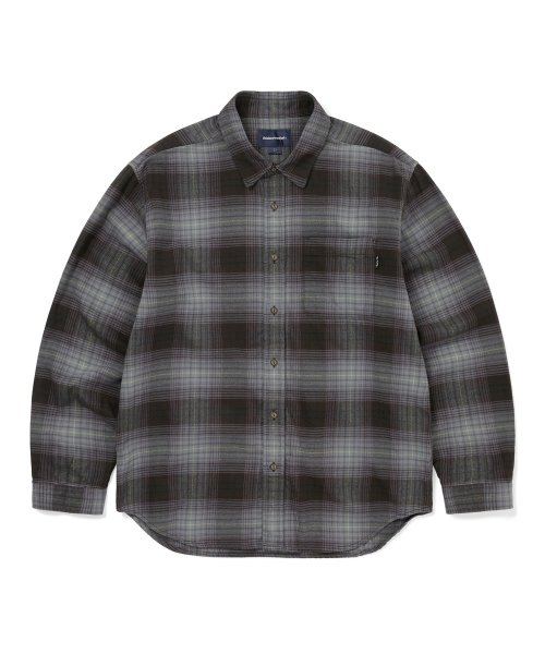 Flannel Check Shirt Off