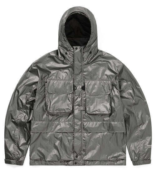 2L Fishing Jacket Dark Silver