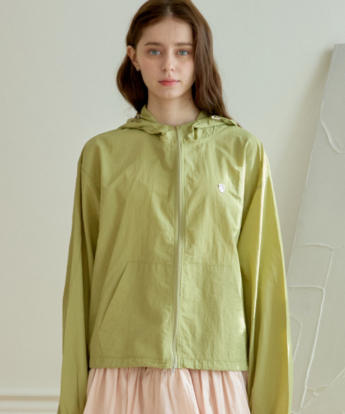 PICNIC HOOD CAP WINDBREAKER_OLIVE