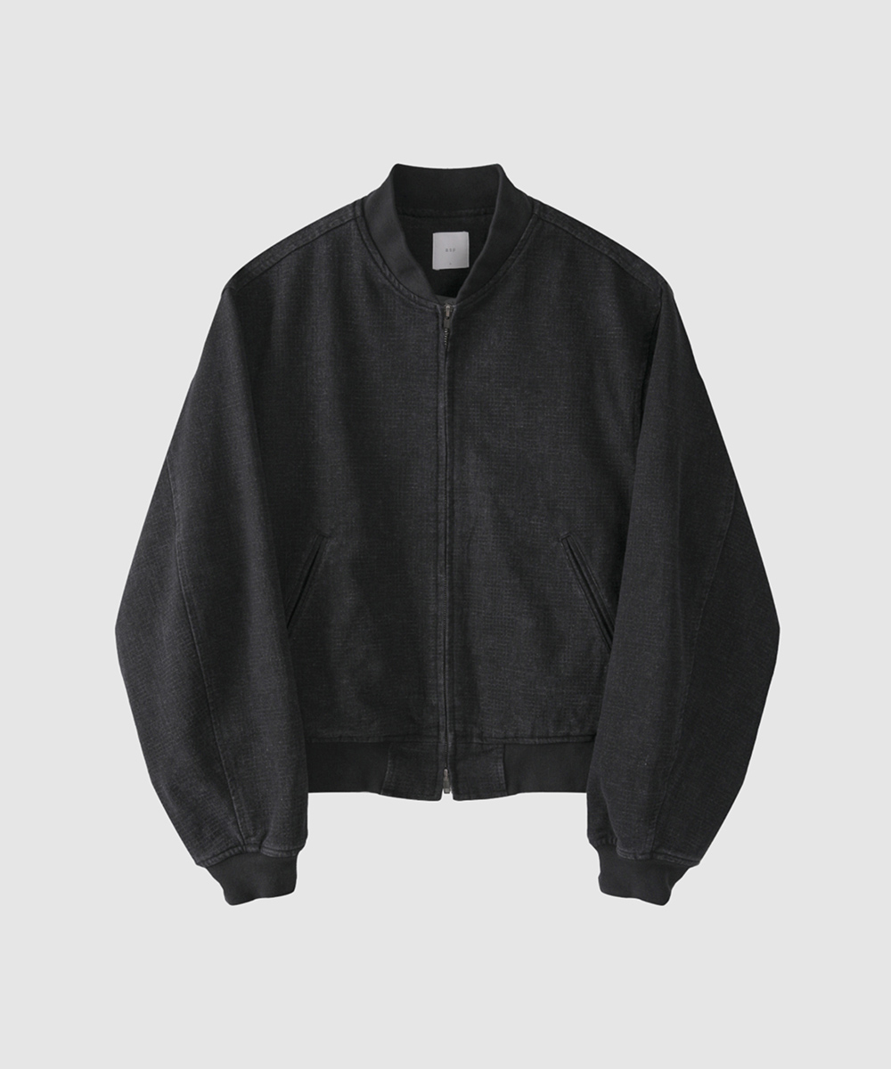 Washed Denim Blouson –