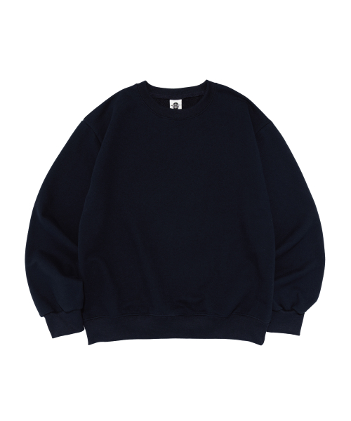 Мягкий однотонный свитшот (Navy)
