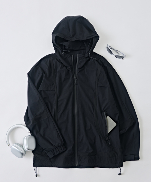 Ветровка-худи Authentic (Black)
