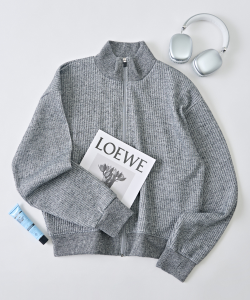 Кроп-зипка Home (Grey)