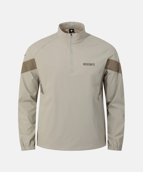 Спортивный анорак с высоким горлом Beige SR121TAN33