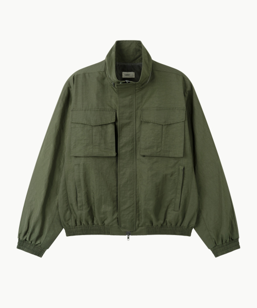 Нейлоновая куртка Heritage с двумя карманами - Khaki