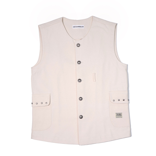 VINTAGE WORKWEAR жилет - IVORY