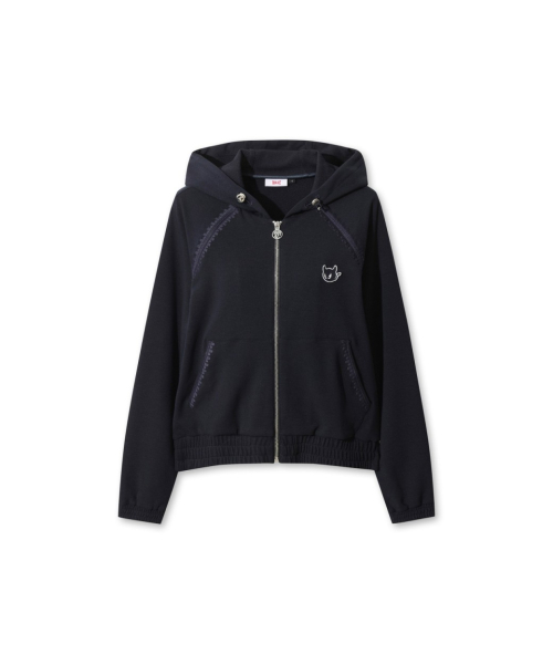 Women Jersey Hooded Jacket WWTBS26121NYD