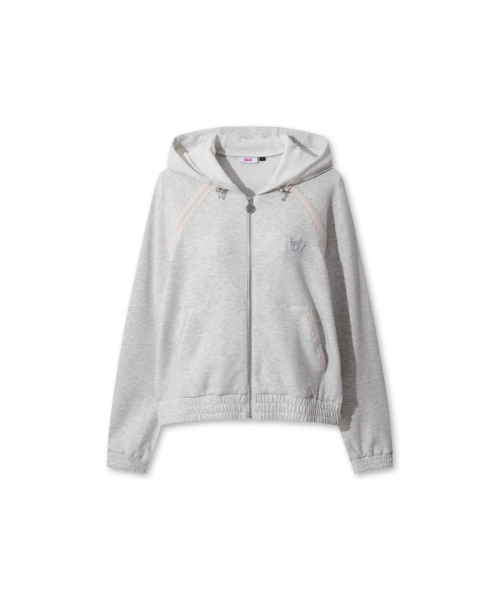 Women Jersey Hooded Jacket WWTBS26121GYX