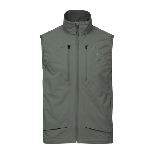 мужской utility stand collar жилет#1_LK