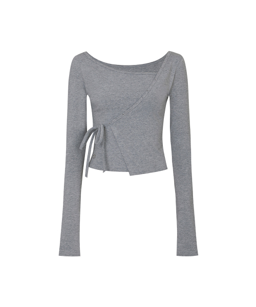 SOFT ARMOR LONG SLEEVE melange grey