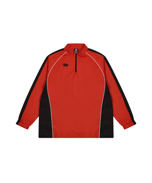 Ветровка на полумолнии ZD Pro [Red Orange]