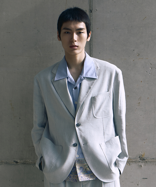 Relaxed Form Suit_Gray