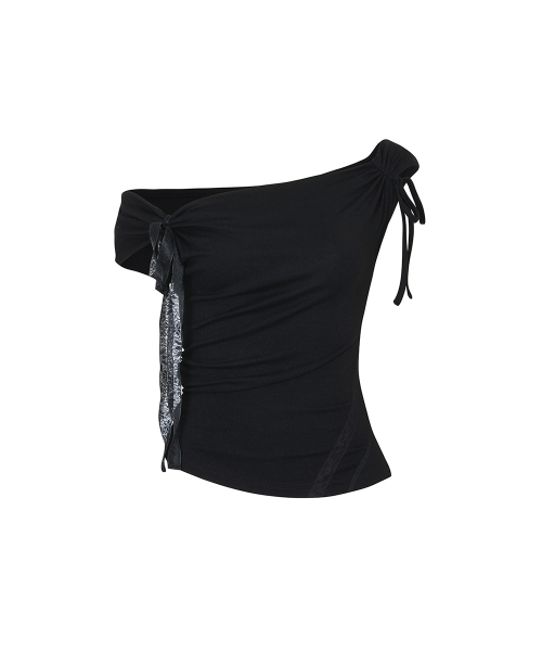 ANGEL STRAP TOP чёрный