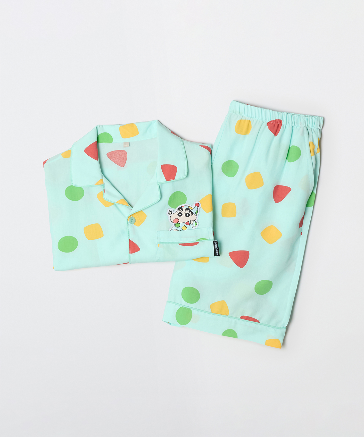 Пижама Crayon Shin-chan с коротким рукавом (Mint) SPPPG25U02